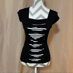 Jus d’Orange Polo Jennifer Destroyed Tee